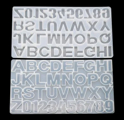 English Alphabet Mold