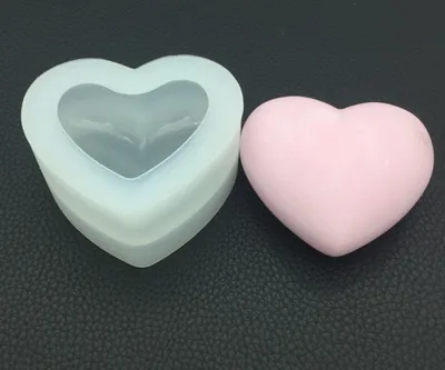 3D Heart Gem Mold / TOOL-013-07