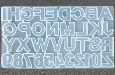 English Alphabet Mold