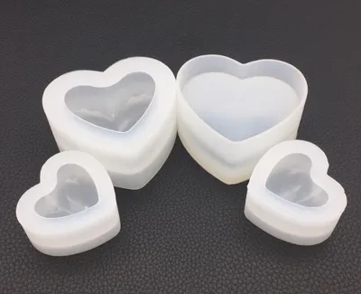 3D Heart Gem Mold / TOOL-013-07