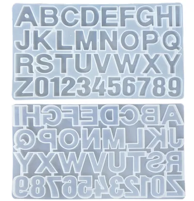 English Alphabet Mold