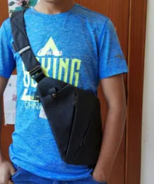 Men's Thin Inclined Shoulder Bag