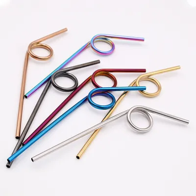 Stainless steel straw
