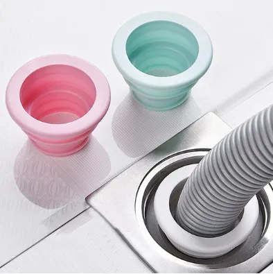 Kitchen pipe overflow silicone washing machine drain plug stopper
