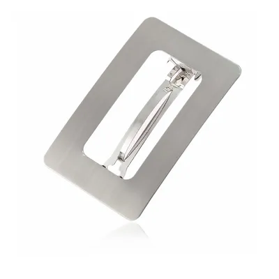 Metal Geometry Square Hair Clips