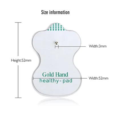 Eight-shaped Electrode Patch Medium And Low Frequency Pulse