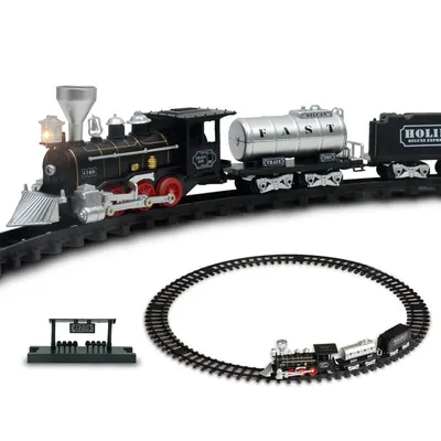 Light and sound track train