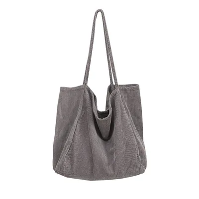 Vintage corduroy shoulder bag