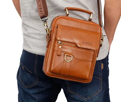 Leather Shoulder Crossbody Bag Casual Retro