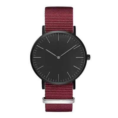 Steel strap watch double needle rose gold ultra-thin quartz men's watch