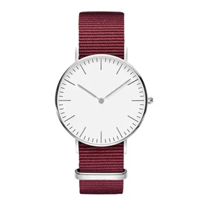 Steel strap watch double needle rose gold ultra-thin quartz men's watch