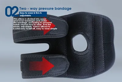 1pcs Adjustable Elbow Pads Spring Sports Protector Safety Codera Cycling Brace