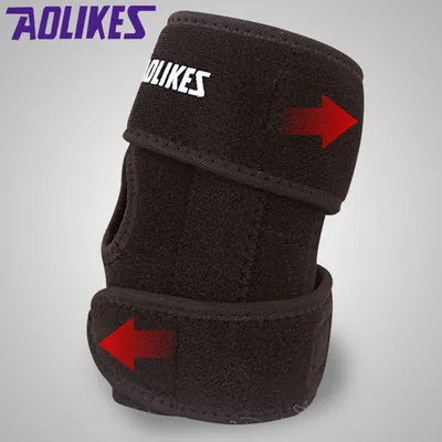 1pcs Adjustable Elbow Pads Spring Sports Protector Safety Codera Cycling Brace
