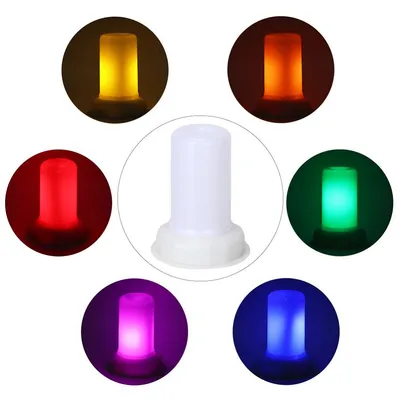 ضوء اللهب بتقنية LED