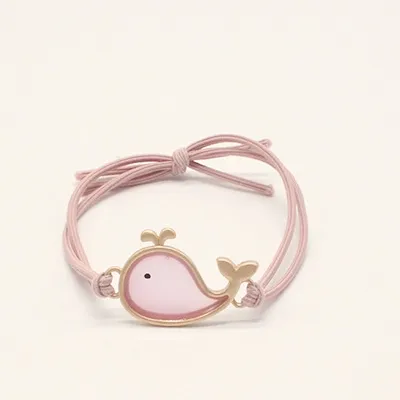 Hair accessories leather case small rubber band