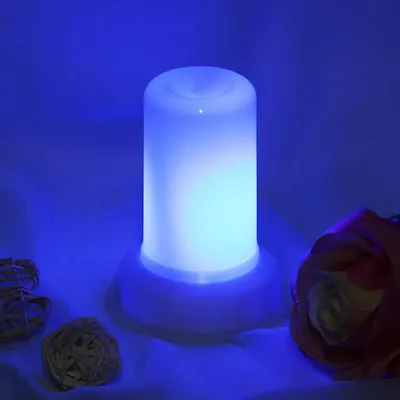 ضوء اللهب بتقنية LED