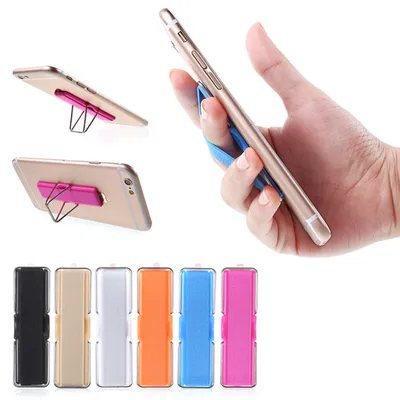 Mobile phone with ring bracket buckle