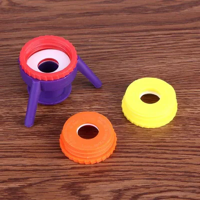 6Pcs Toss It Bottles Stand Cap Kit Easy Pour Out Thick Liquid Economy Cap Kit Openers Convenience Kitchen Tool Supplies