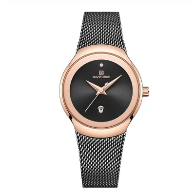 Rose gold black