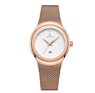 Rose gold white
