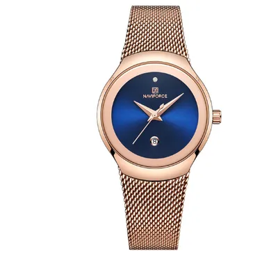 Rose gold blue