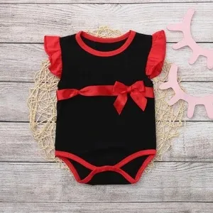 Baby bow triangle triangle suit