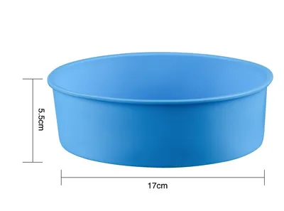 Round Silicone Cake Pan Baking Mold