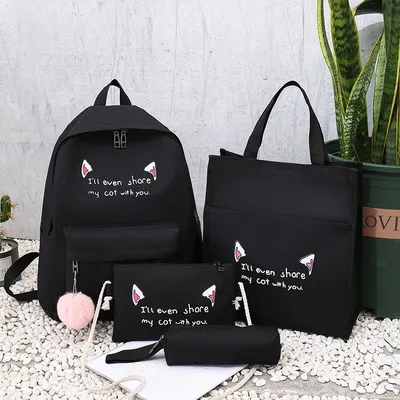 Schoolbag Female Large-Capacity Waterproof Korean Version