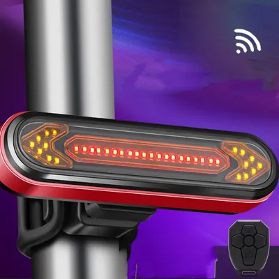 Wireless Remote Control Bicycle Steering Tail Light
