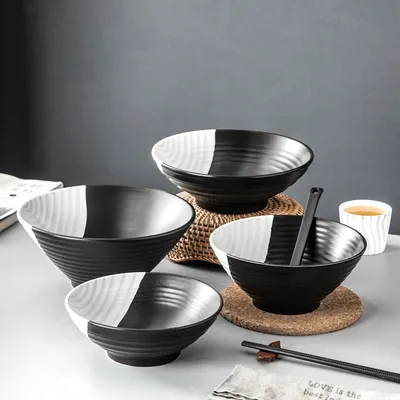 Creative Ceramic Hat Large Fruit Salad Home Noodle Soup Bowl