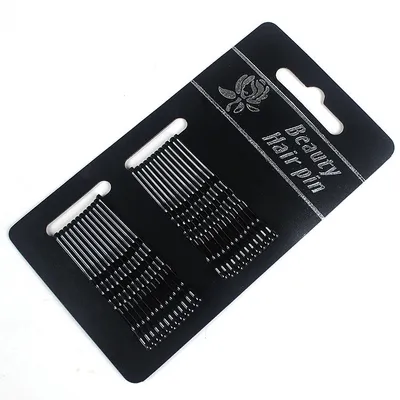 Black high-end Non-Shedding Paint Net Red Hair Accessories Word Clip
