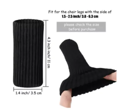 Knitted Chair Leg Socks Furniture Table Feet Leg Floo
