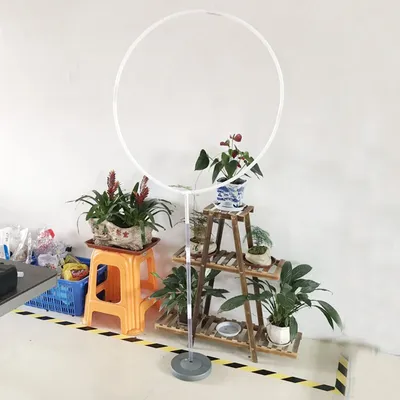 Balloon Water Injection Base Air Guide Crystal Pole Column