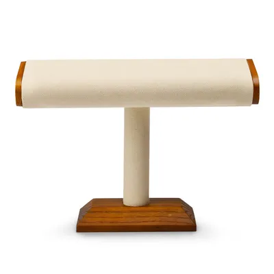 Creative Beveled Solid Wood Bracelet Watch Shelf