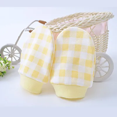 Fashion Cute Baby Cotton Gloves Anti-scratch Face