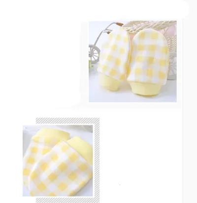 Fashion Cute Baby Cotton Gloves Anti-scratch Face