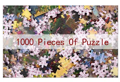 Five Places Puzzle, 1000 Pieces for Adults and Children