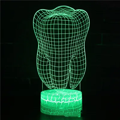 LED Night Light Gift Table Lamp Visual Light