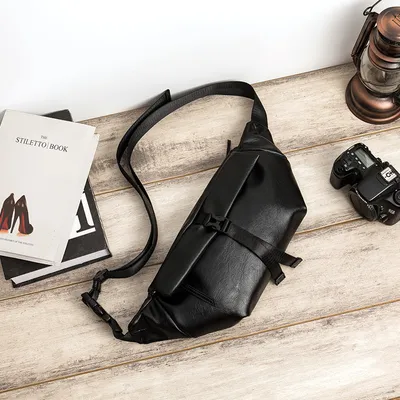 Single Shoulder Multifunctional Casual Messenger Bag Chest Bag