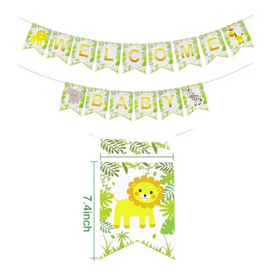 Animal birthday party decoration set balloon hinge set