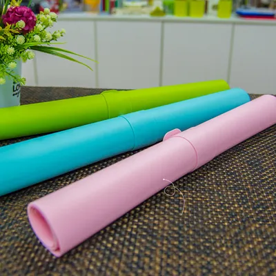 Adjustable Thickness Silicone Kneading Pad With Roll Buckle
