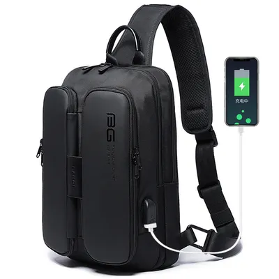 Korean Men's One Shoulder Messenger Bag