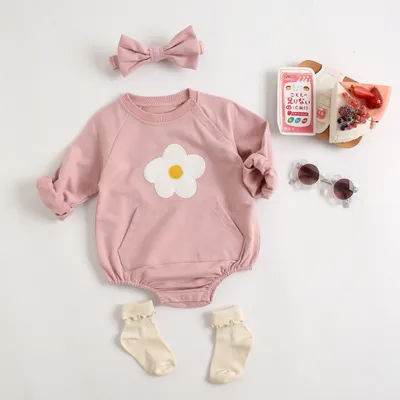 Baby's One-Piece Clothes Baby's Spring And Autumn Baby Clothes