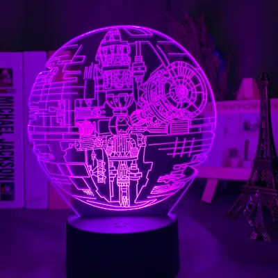 Night Light Colorful Remote Control LED Home Decoration