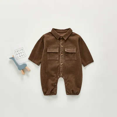 One-Piece Outing Clothes Baby Light Casual Romper Jacket