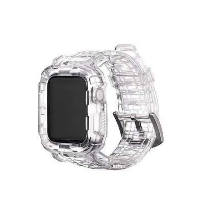 Glacier Limited Transparent Strap With Silicone Case