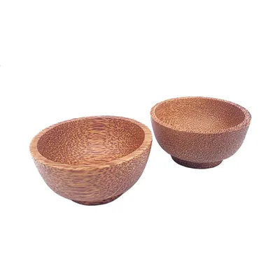 Wooden Tableware Supplies Insulated Coconut Bowl