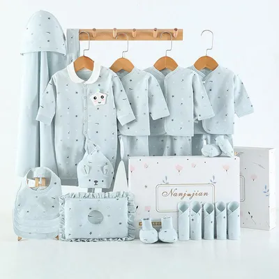 Newborn Baby Clothes Thin Suit Baby Gift Box
