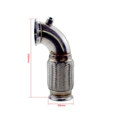 Double Layer Braided Bellows Oxygen Sensor Interface