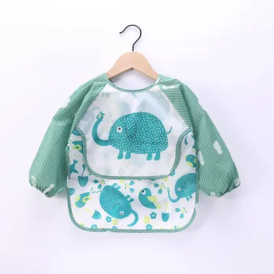 Catch The Rice Pocket Baby Top Up Children's Coat Bib